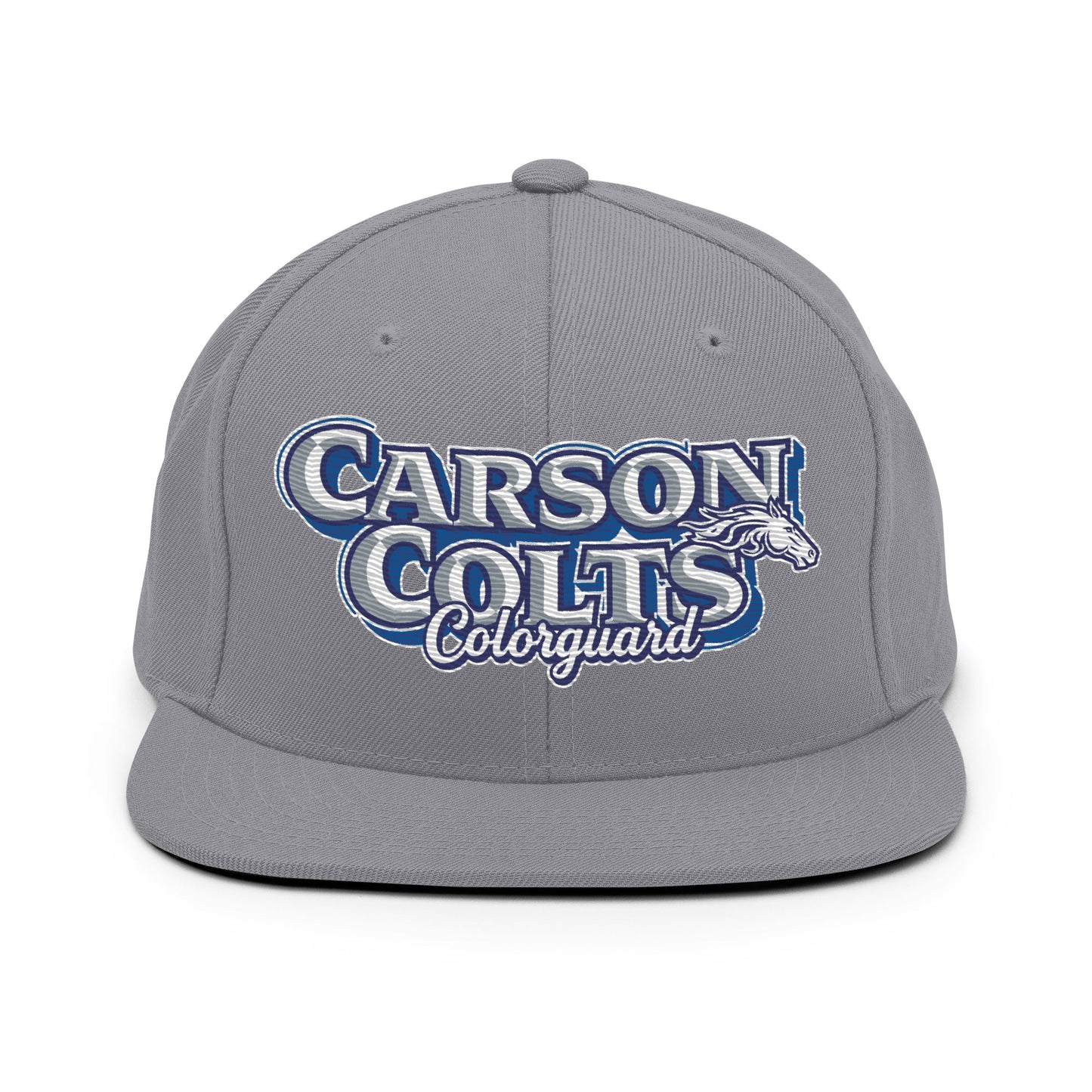 Snapback Hat | Carson Colorguard | Colts Logo