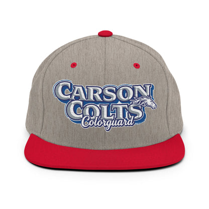 Snapback Hat | Carson Colorguard | Colts Logo