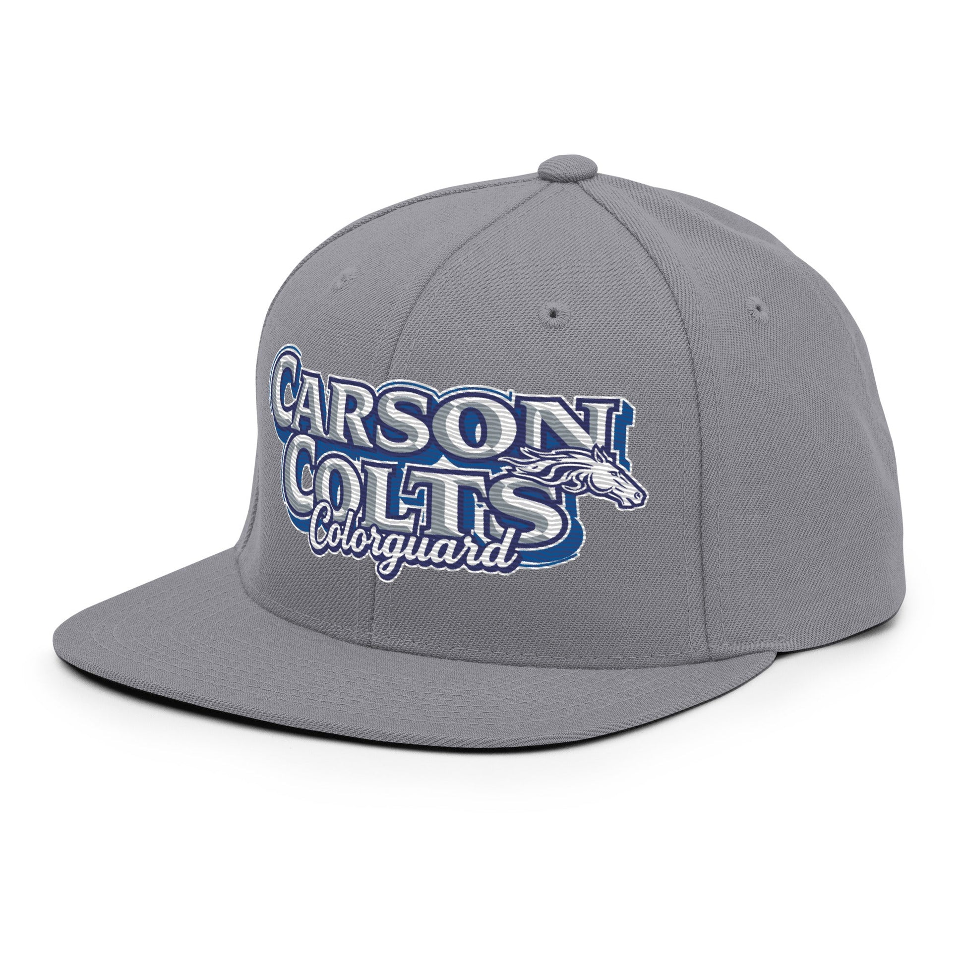 Snapback Hat | Carson Colorguard | Colts Logo