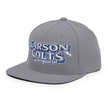 Snapback Hat | Carson Colorguard | Colts Logo
