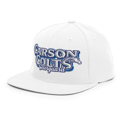 Snapback Hat | Carson Colorguard | Colts Logo