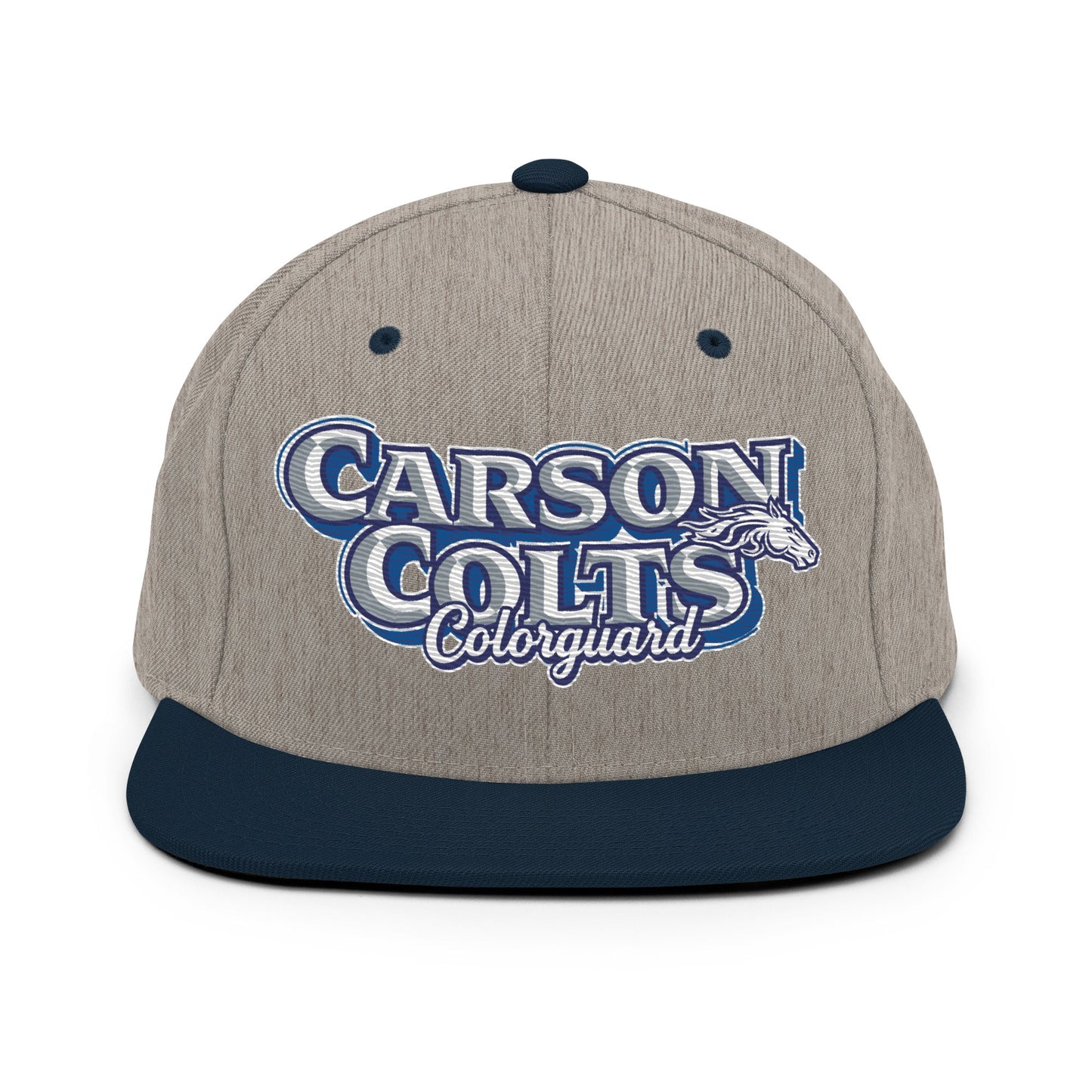 Snapback Hat | Carson Colorguard | Colts Logo