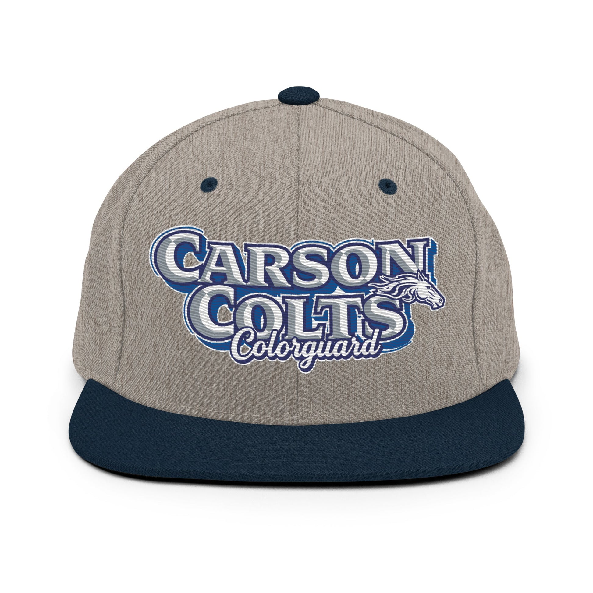 Snapback Hat | Carson Colorguard | Colts Logo