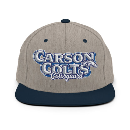 Snapback Hat | Carson Colorguard | Colts Logo