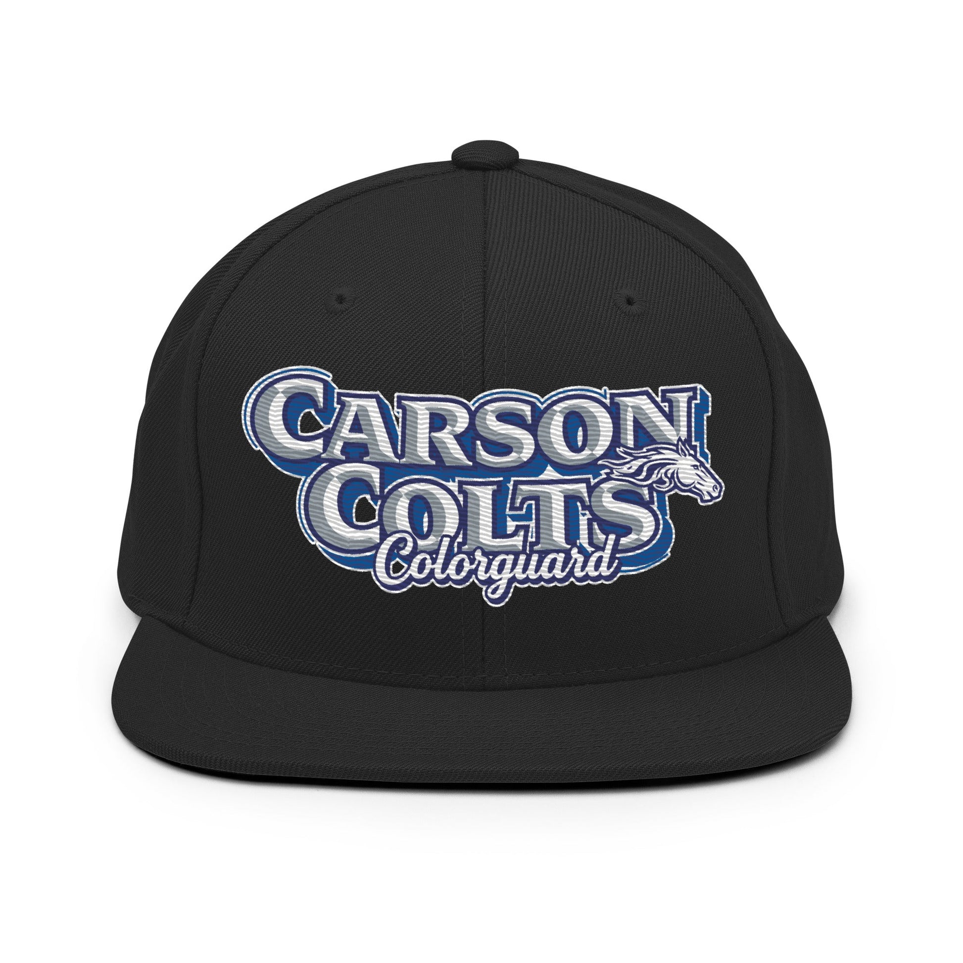 Snapback Hat | Carson Colorguard | Colts Logo
