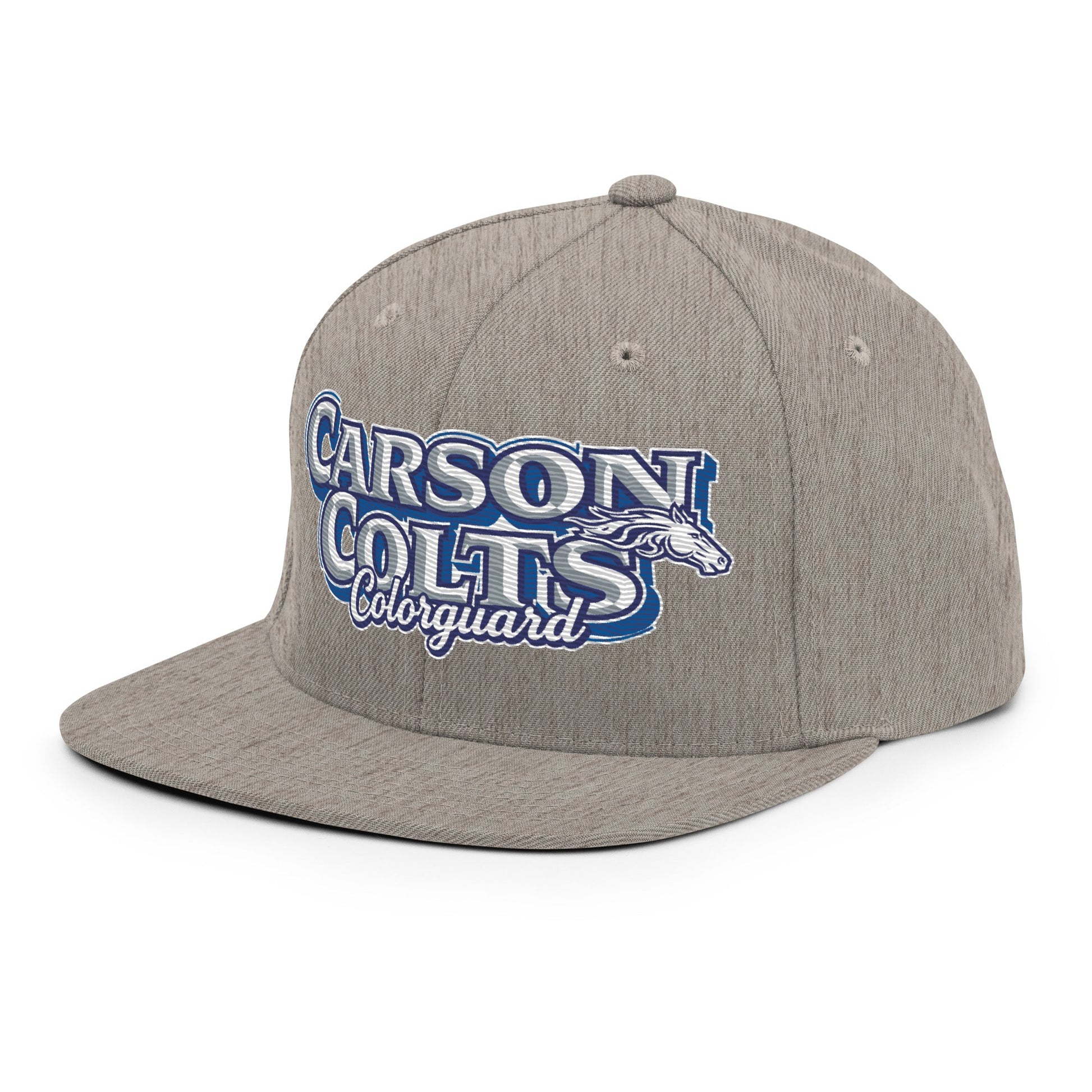 Snapback Hat | Carson Colorguard | Colts Logo