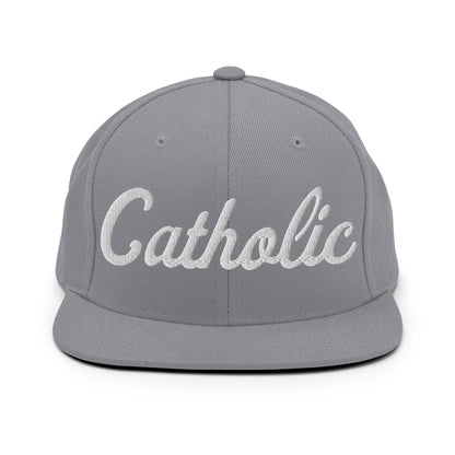 Snapback Hat | Catholic High School | Script Logo