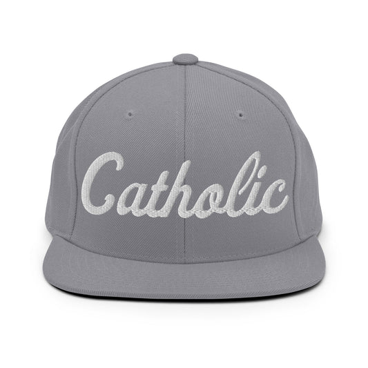 Snapback Hat | Catholic High School | Script Logo