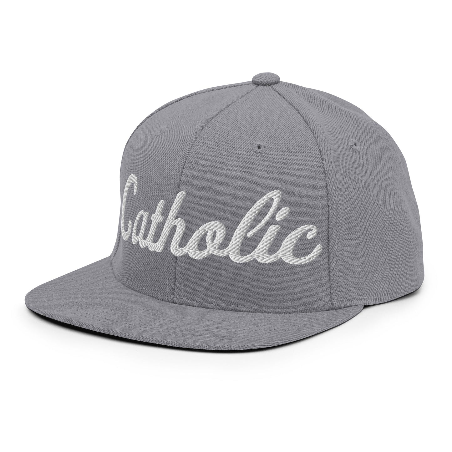 Snapback Hat | Catholic High School | Script Logo