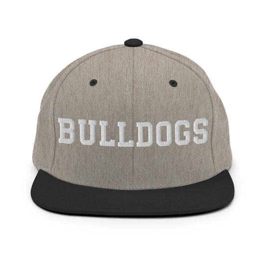 Snapback Hat | Celina Recreational Football Black | Bulldogs Crest Logo