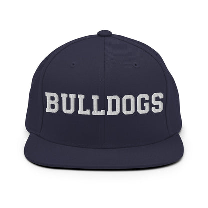 Snapback Hat | Celina Recreational Football Black | Bulldogs Crest Logo