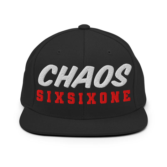Snapback Hat | CHAOS 661 7u | SixSixOne Alt Logo