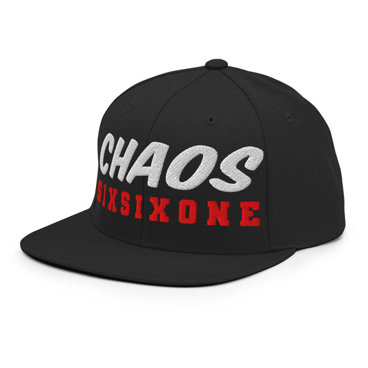 Snapback Hat | CHAOS 661 7u | SixSixOne Alt Logo