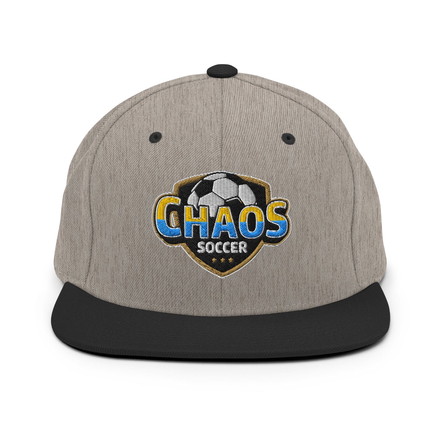 Snapback Hat | Chaos Soccer | Logo