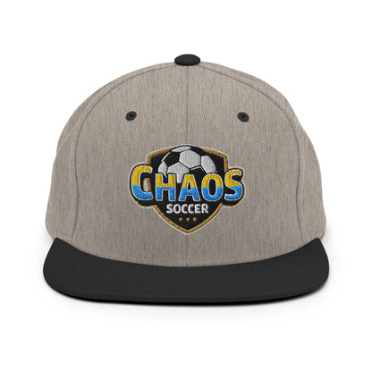 Snapback Hat | Chaos Soccer | Logo