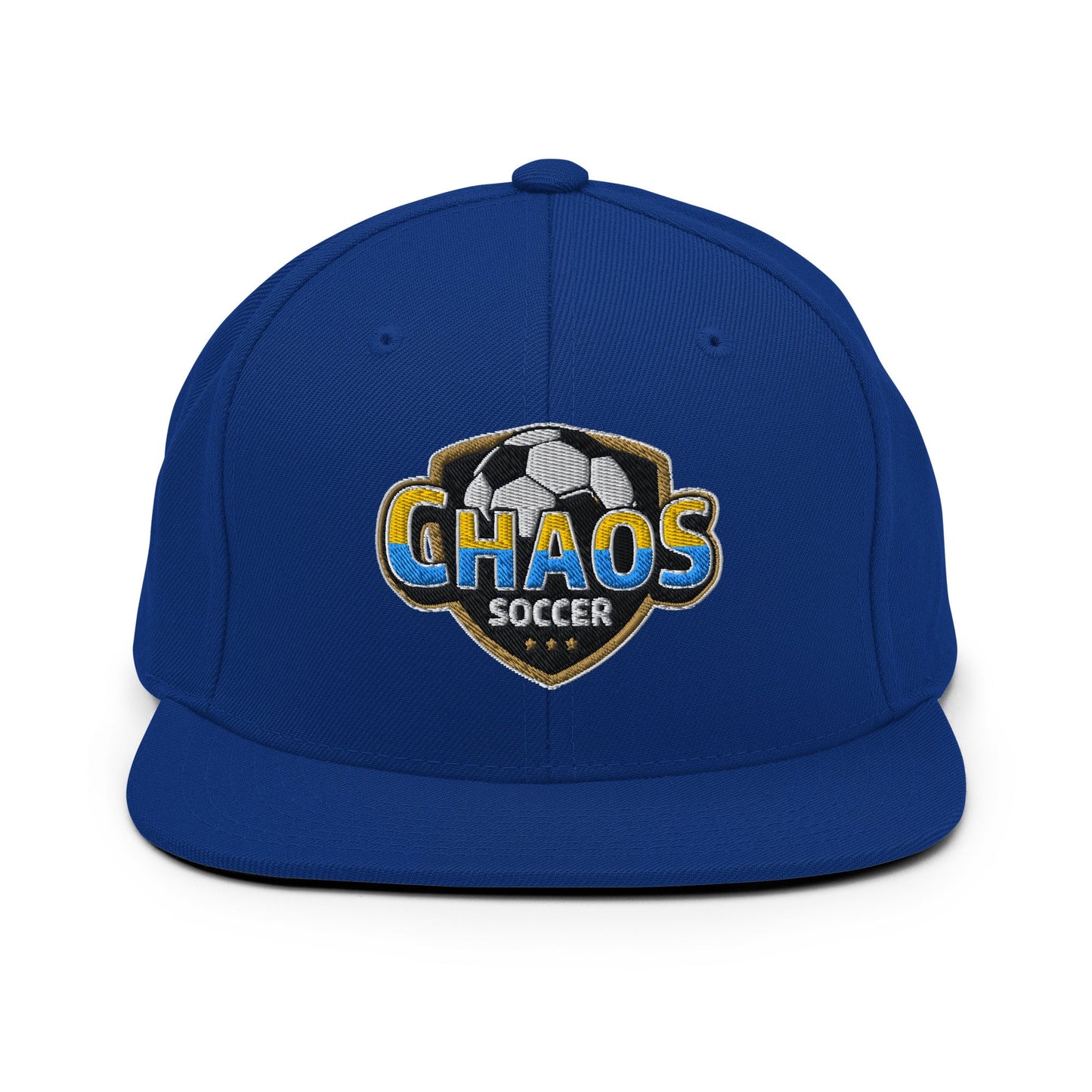 Snapback Hat | Chaos Soccer | Logo