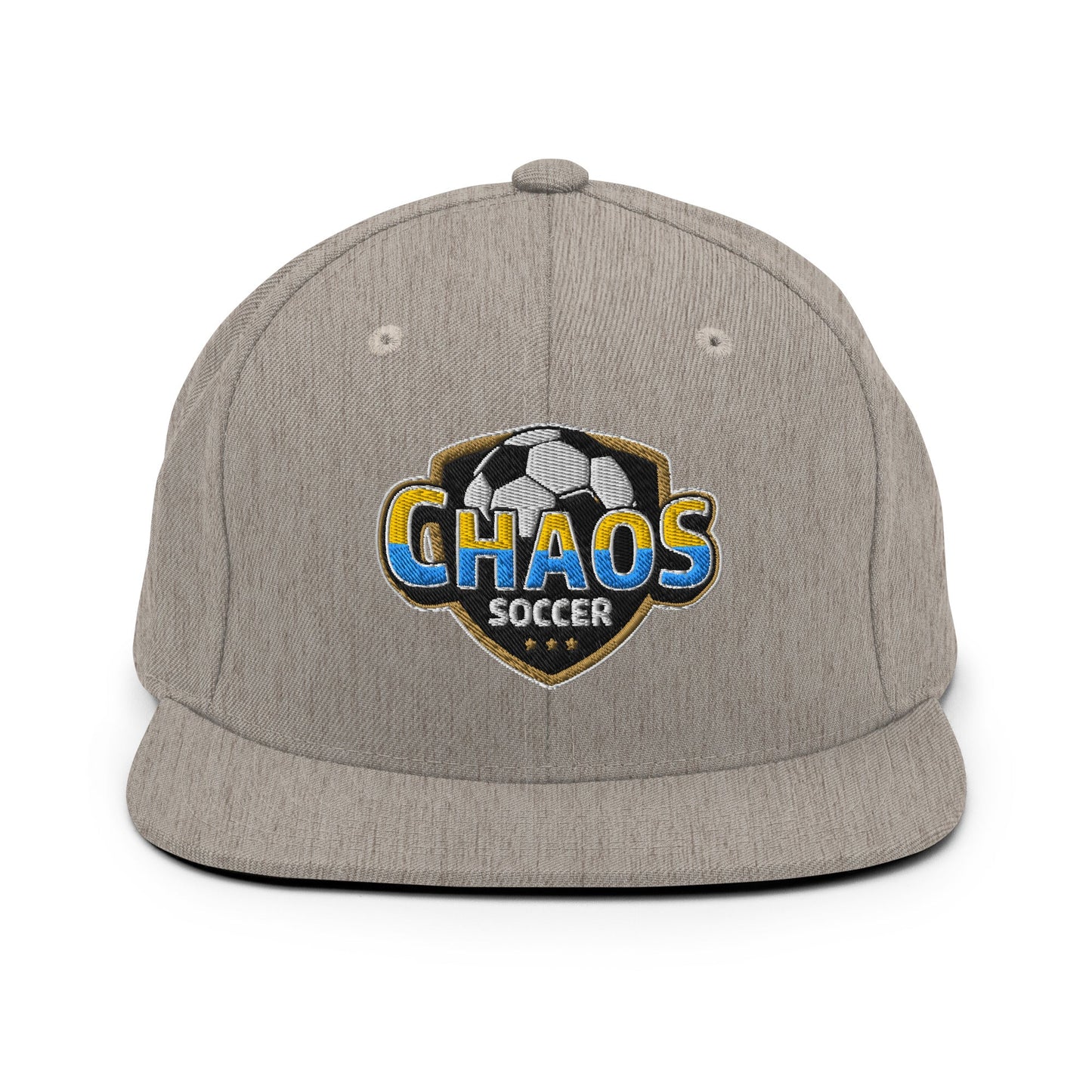 Snapback Hat | Chaos Soccer | Logo