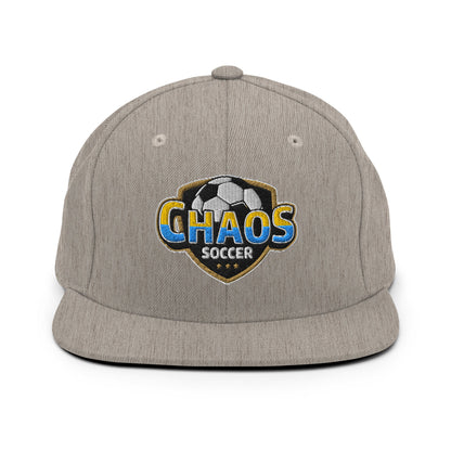 Snapback Hat | Chaos Soccer | Logo
