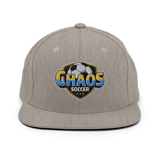 Snapback Hat | Chaos Soccer | Logo