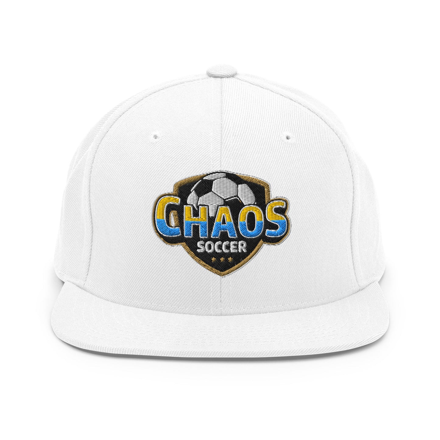 Snapback Hat | Chaos Soccer | Logo