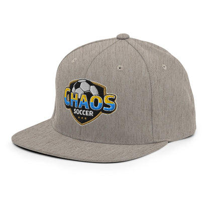 Snapback Hat | Chaos Soccer | Logo