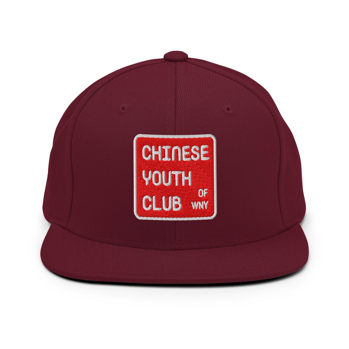 Snapback Hat | Chinese Youth Club of WNY | Mark Logo