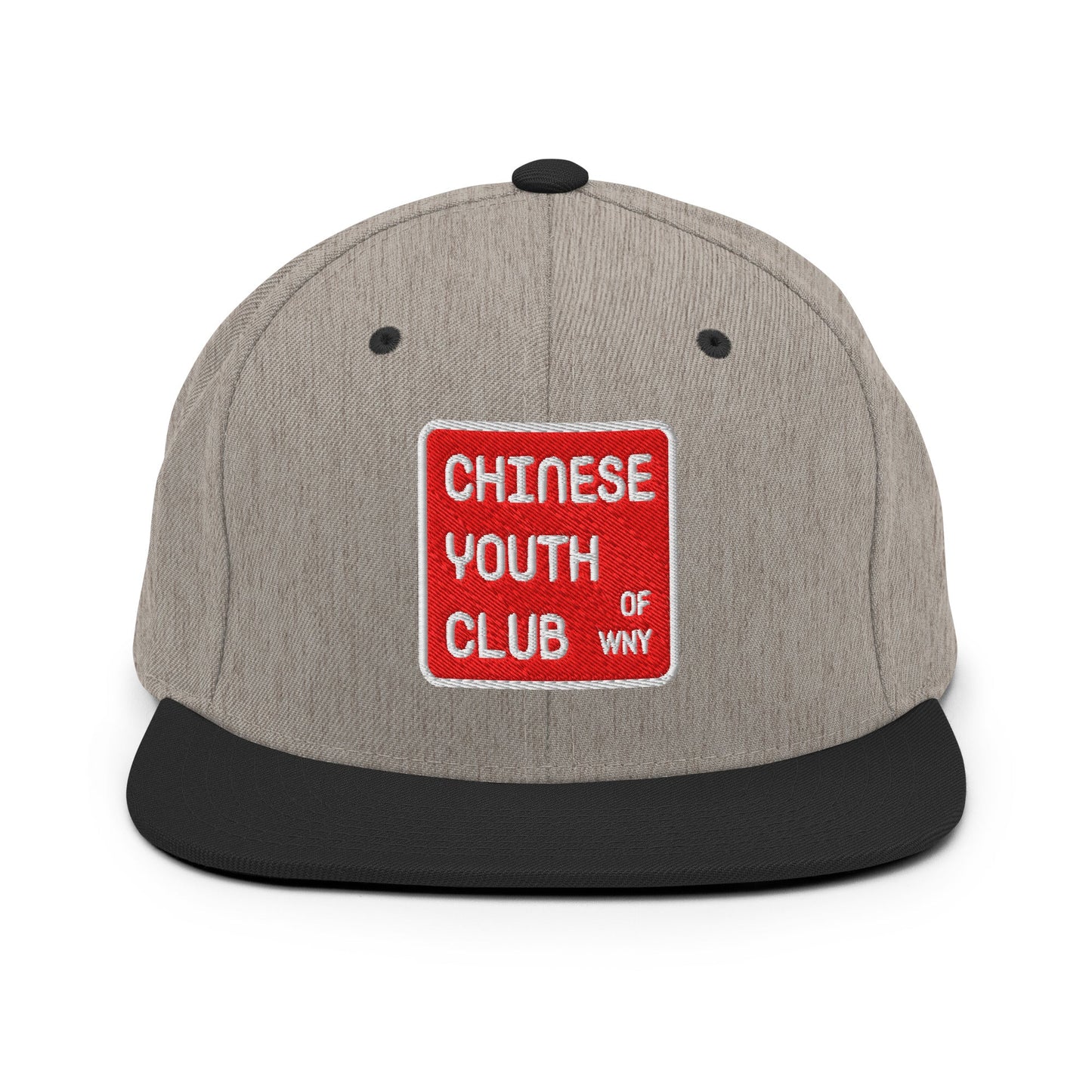 Snapback Hat | Chinese Youth Club of WNY | Mark Logo