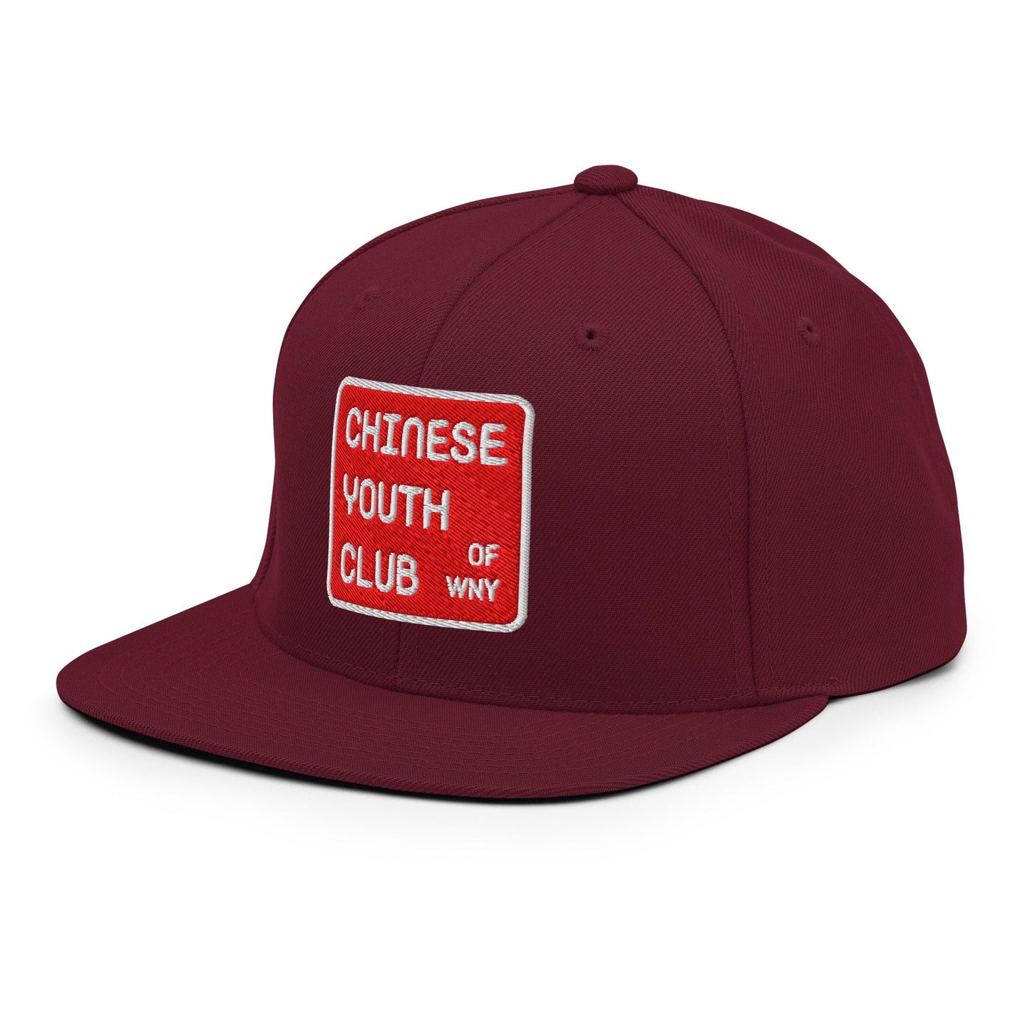 Snapback Hat | Chinese Youth Club of WNY | Mark Logo