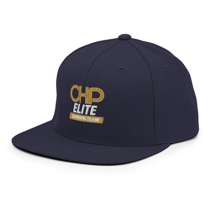 Snapback Hat | CHP Elite Running Team | Runner Crest Logo