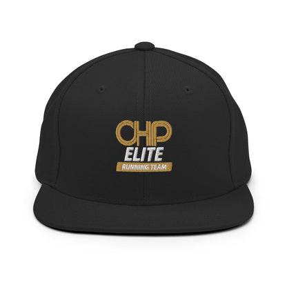 Snapback Hat | CHP Elite Running Team | Runner Crest Logo