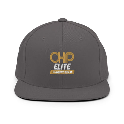 Snapback Hat | CHP Elite Running Team | Runner Crest Logo