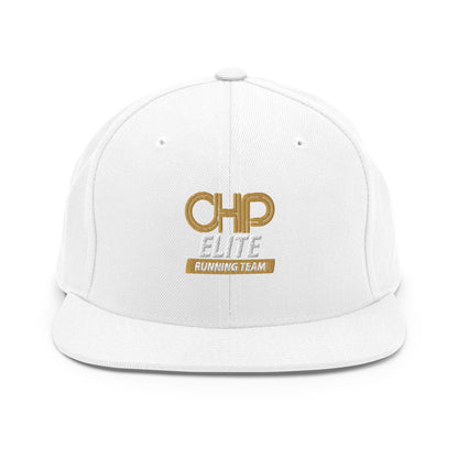 Snapback Hat | CHP Elite Running Team | Runner Crest Logo