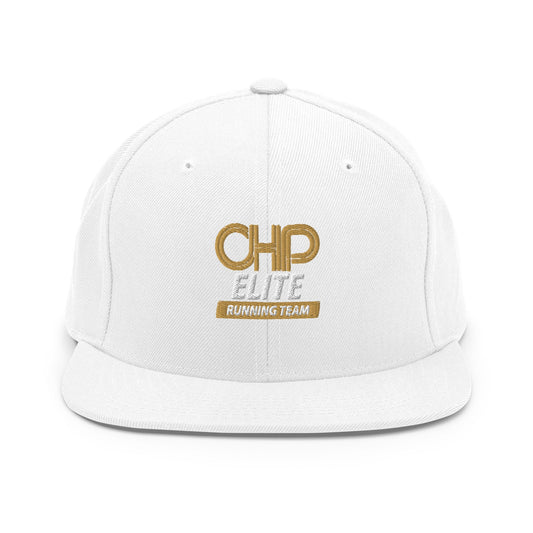 Snapback Hat | CHP Elite Running Team | Runner Crest Logo