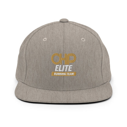 Snapback Hat | CHP Elite Running Team | Runner Crest Logo