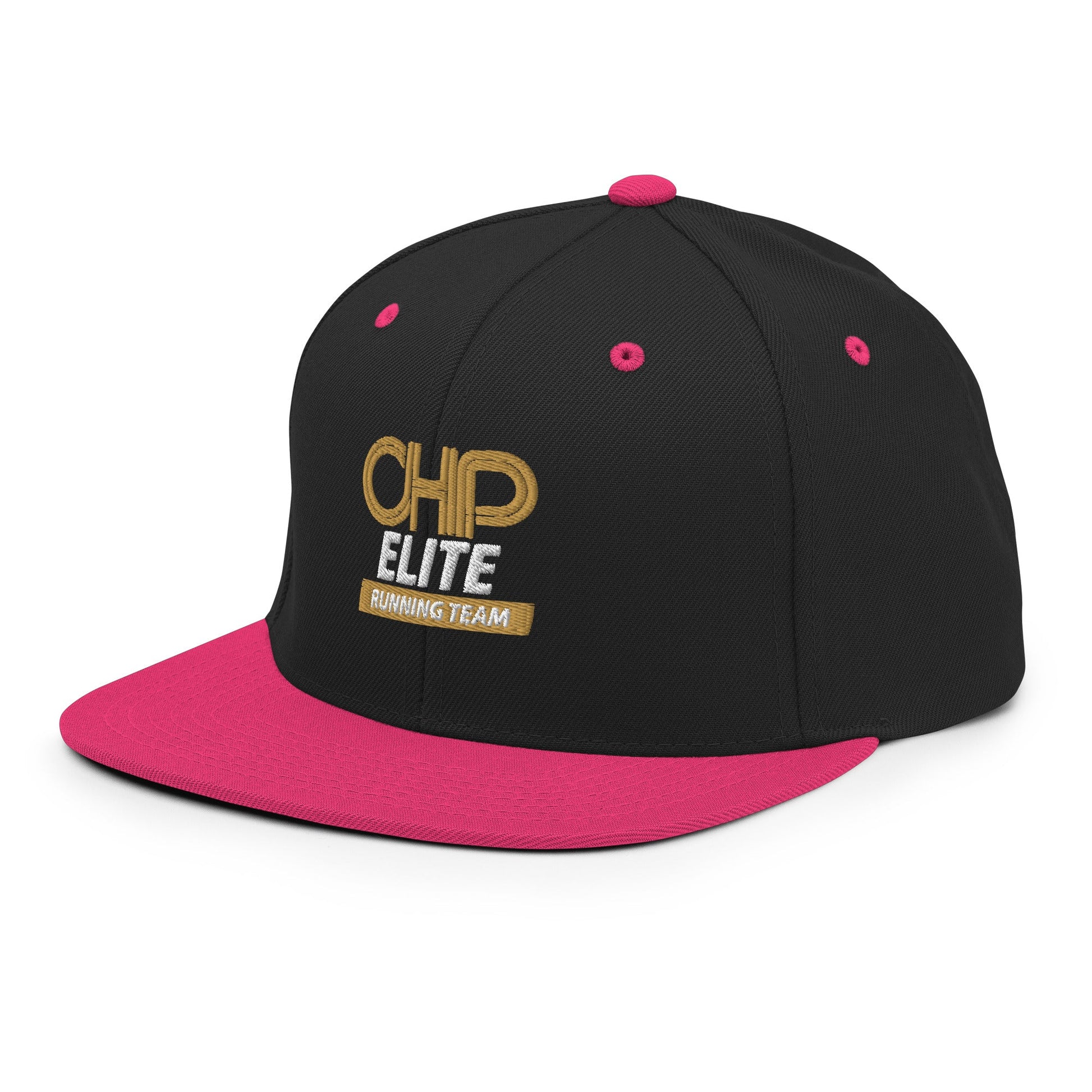 Snapback Hat | CHP Elite Running Team | Runner Crest Logo
