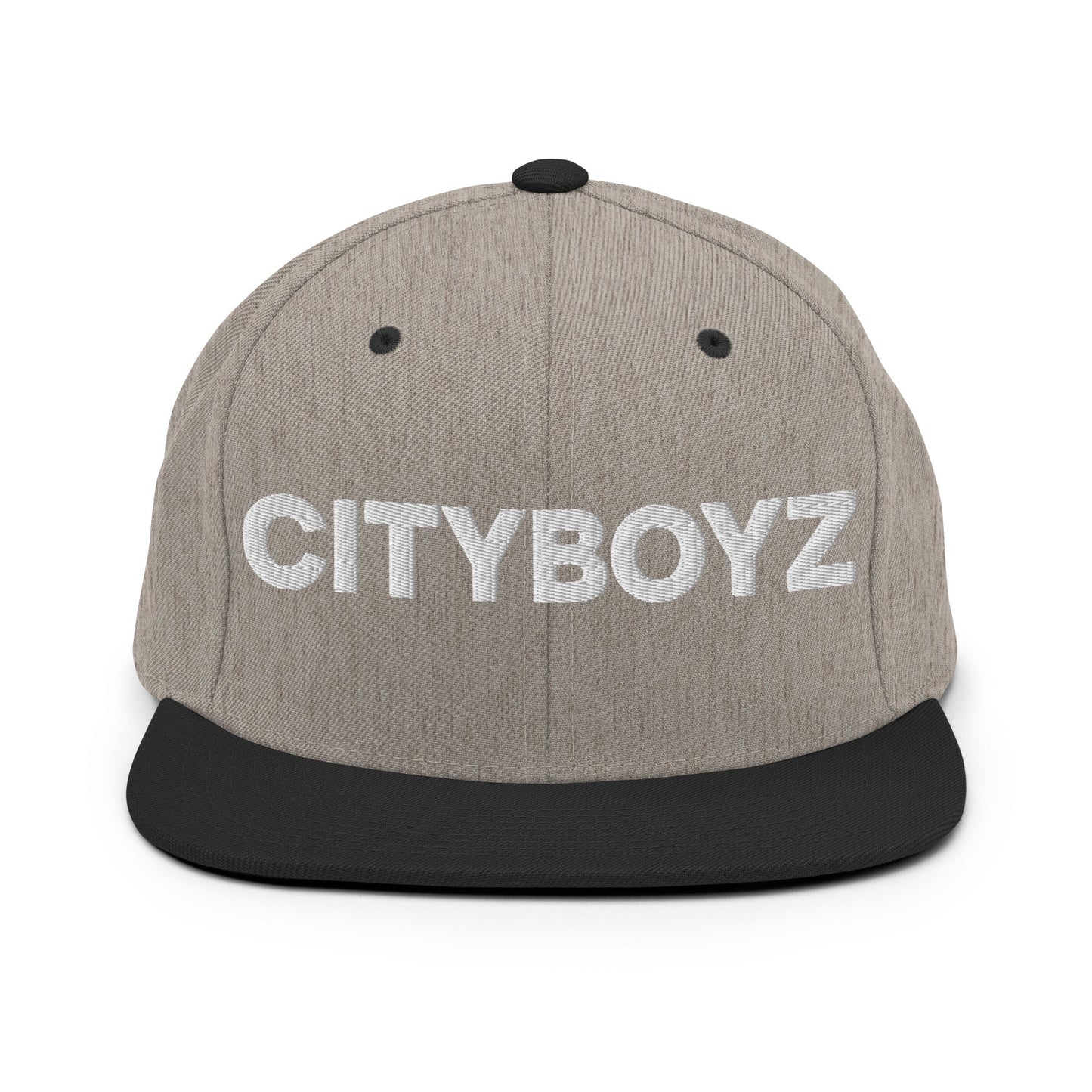 Snapback Hat | City Boyz Elite | Core Text Logo