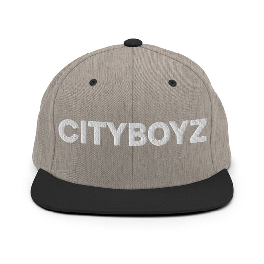 Snapback Hat | City Boyz Elite | Core Text Logo