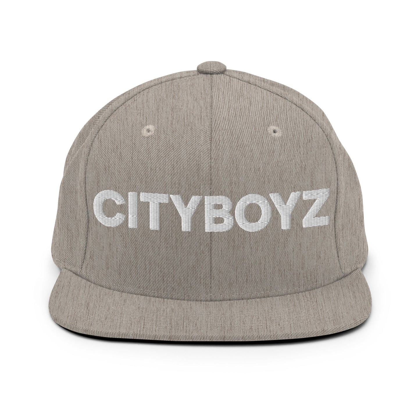 Snapback Hat | City Boyz Elite | Core Text Logo