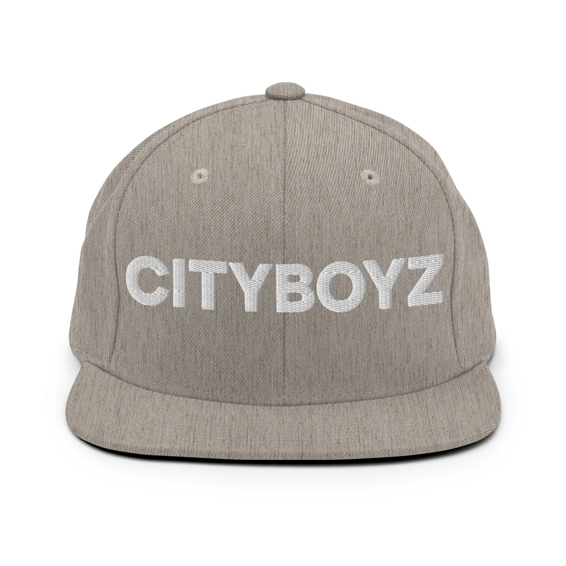 Snapback Hat | City Boyz Elite | Core Text Logo