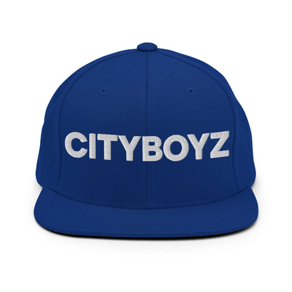 Snapback Hat | City Boyz Elite | Core Text Logo