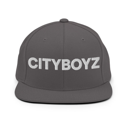 Snapback Hat | City Boyz Elite | Core Text Logo