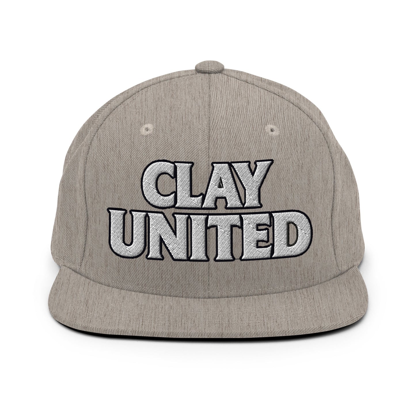 Snapback Hat | Clay United | Crest Logo
