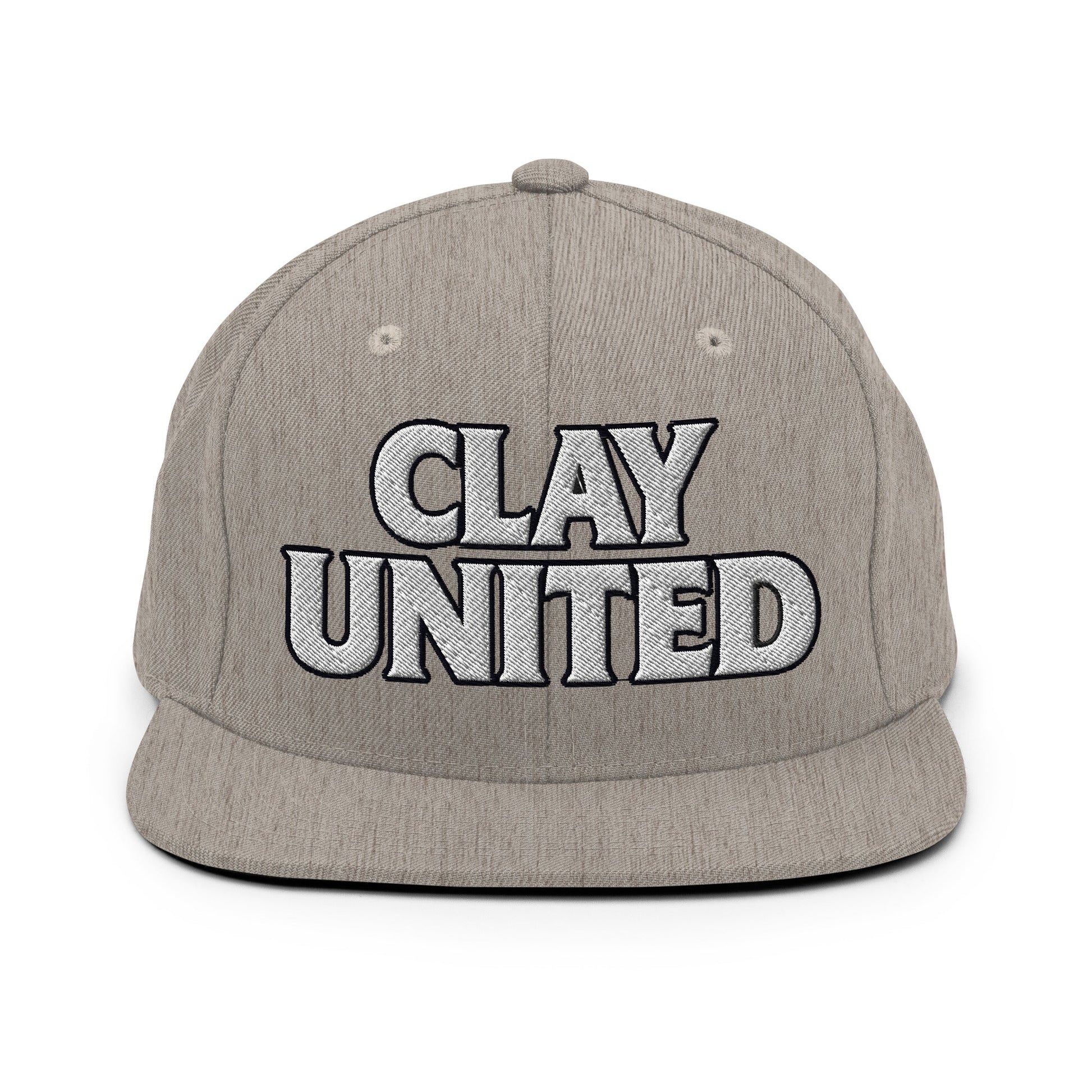 Snapback Hat | Clay United | Crest Logo