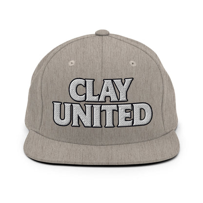 Snapback Hat | Clay United | Crest Logo
