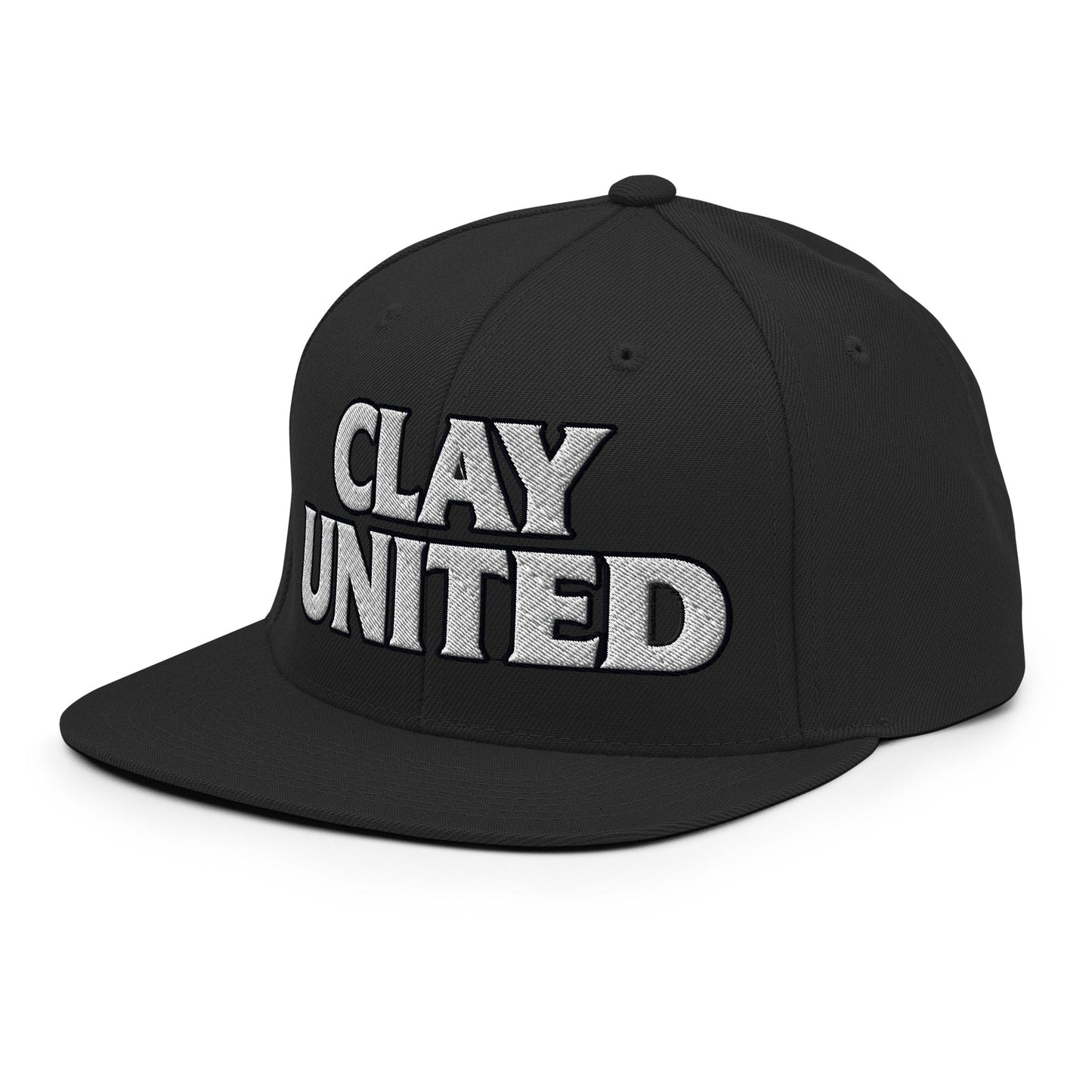 Snapback Hat | Clay United | Crest Logo