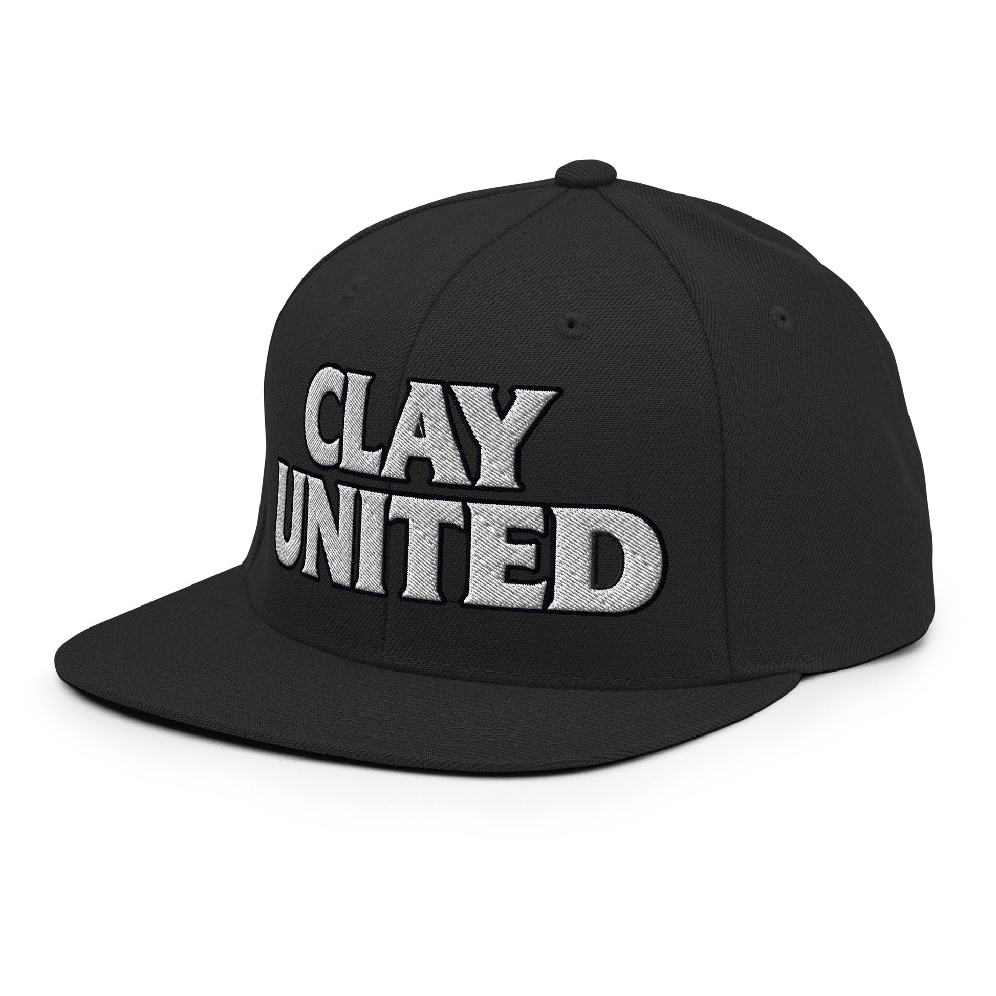Snapback Hat | Clay United | Crest Logo