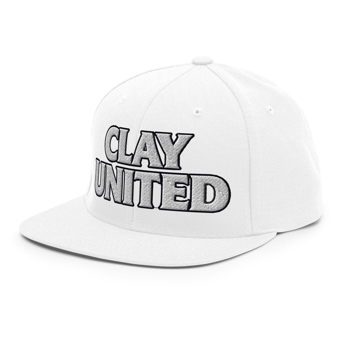 Snapback Hat | Clay United | Crest Logo