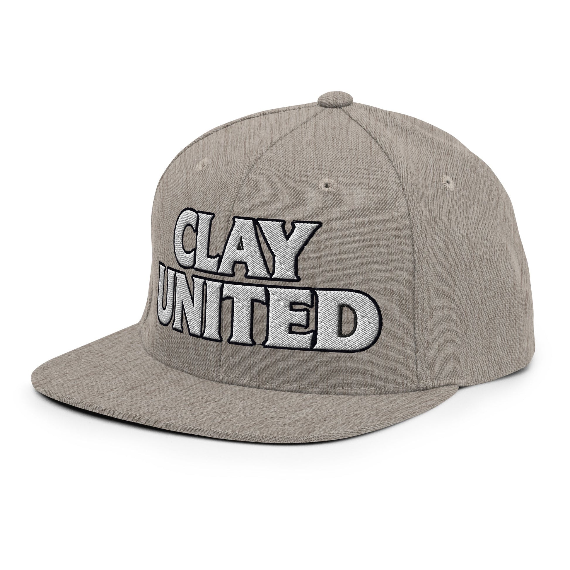 Snapback Hat | Clay United | Crest Logo
