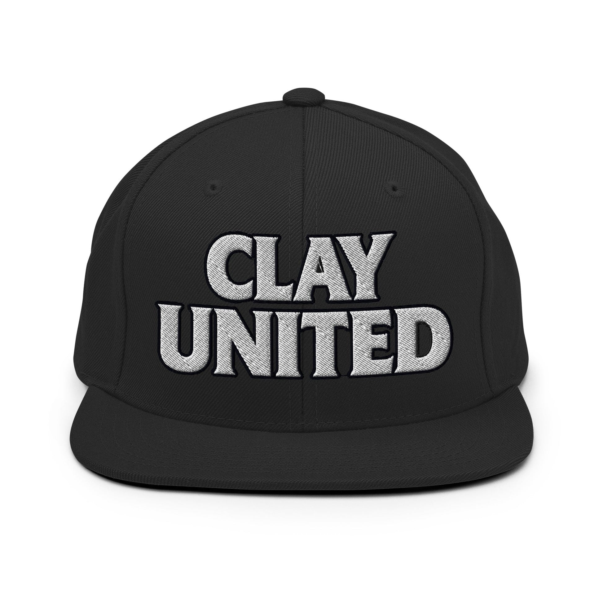 Snapback Hat | Clay United | Crest Logo
