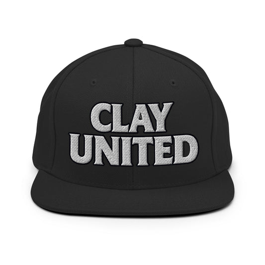 Snapback Hat | Clay United | Crest Logo